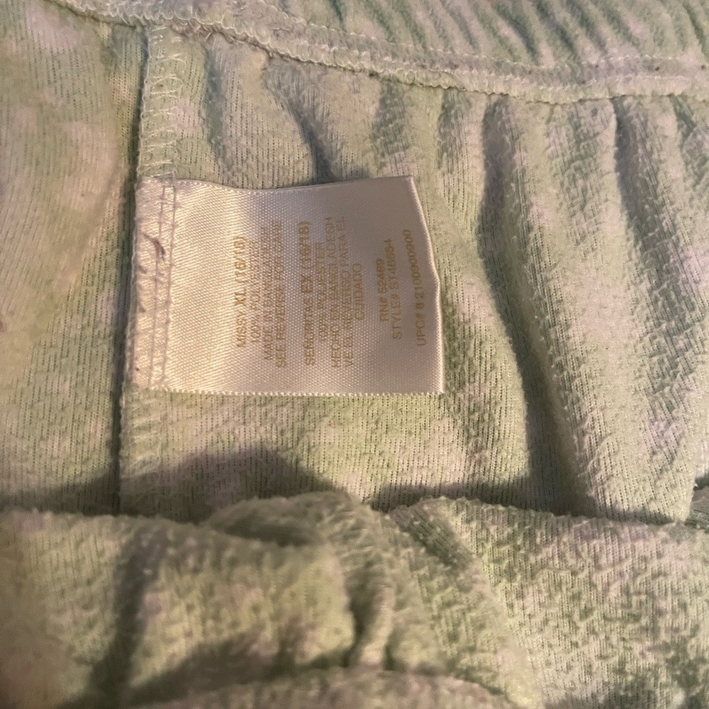 Secret Treasures Mint Green Women's Pajama Set - Picture 4 of 4